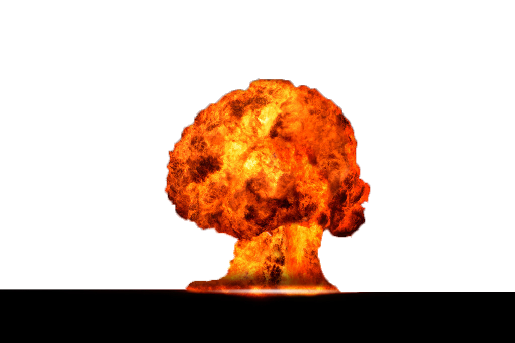 Nuclear explosion Transparent PNG Image