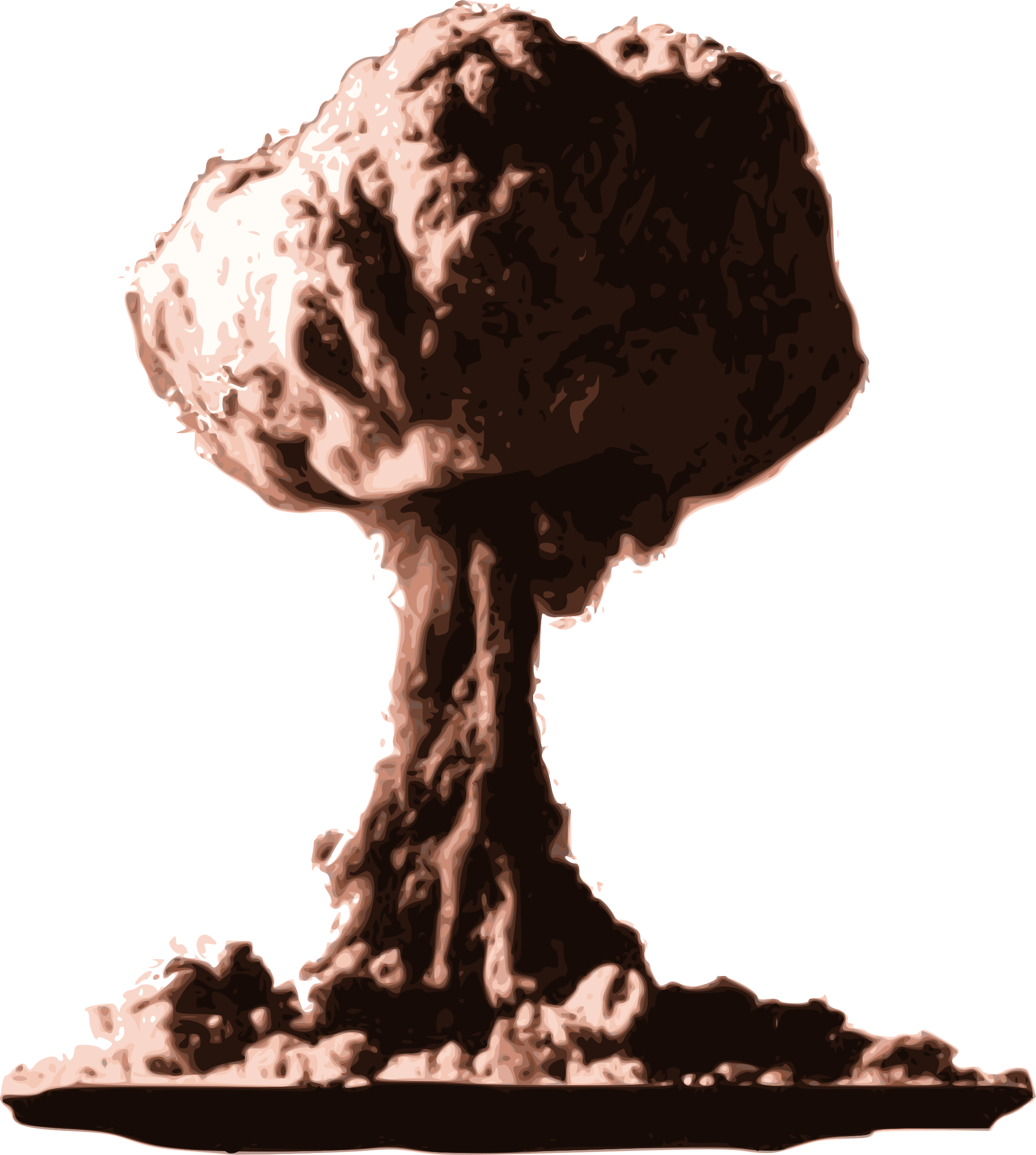 Nuclear explosion Transparent PNG Image