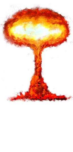 Nuclear explosion Transparent PNG Image
