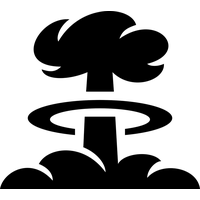 Nuclear explosion Transparent PNG Image