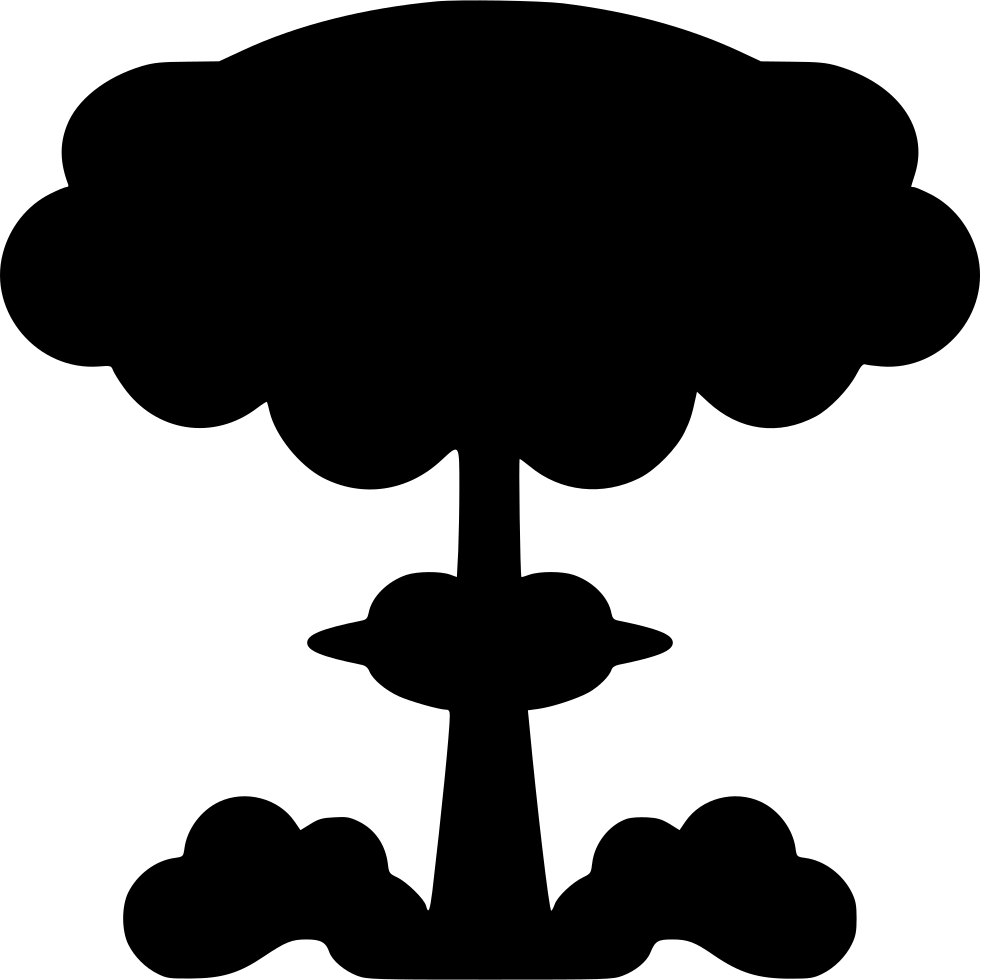 Nuclear explosion Transparent PNG Image