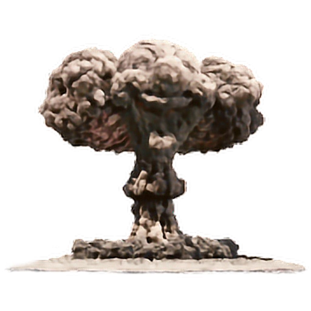 Nuclear explosion Transparent PNG Image