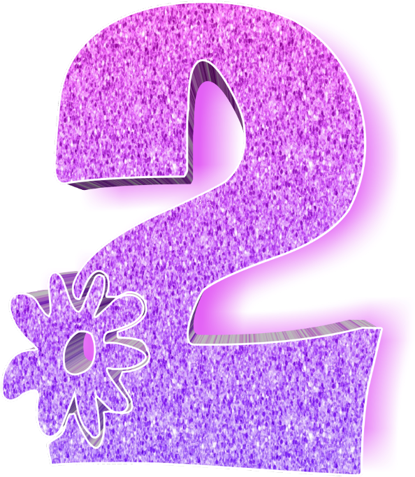 Pic Glitter Number Free HQ Image PNG Image
