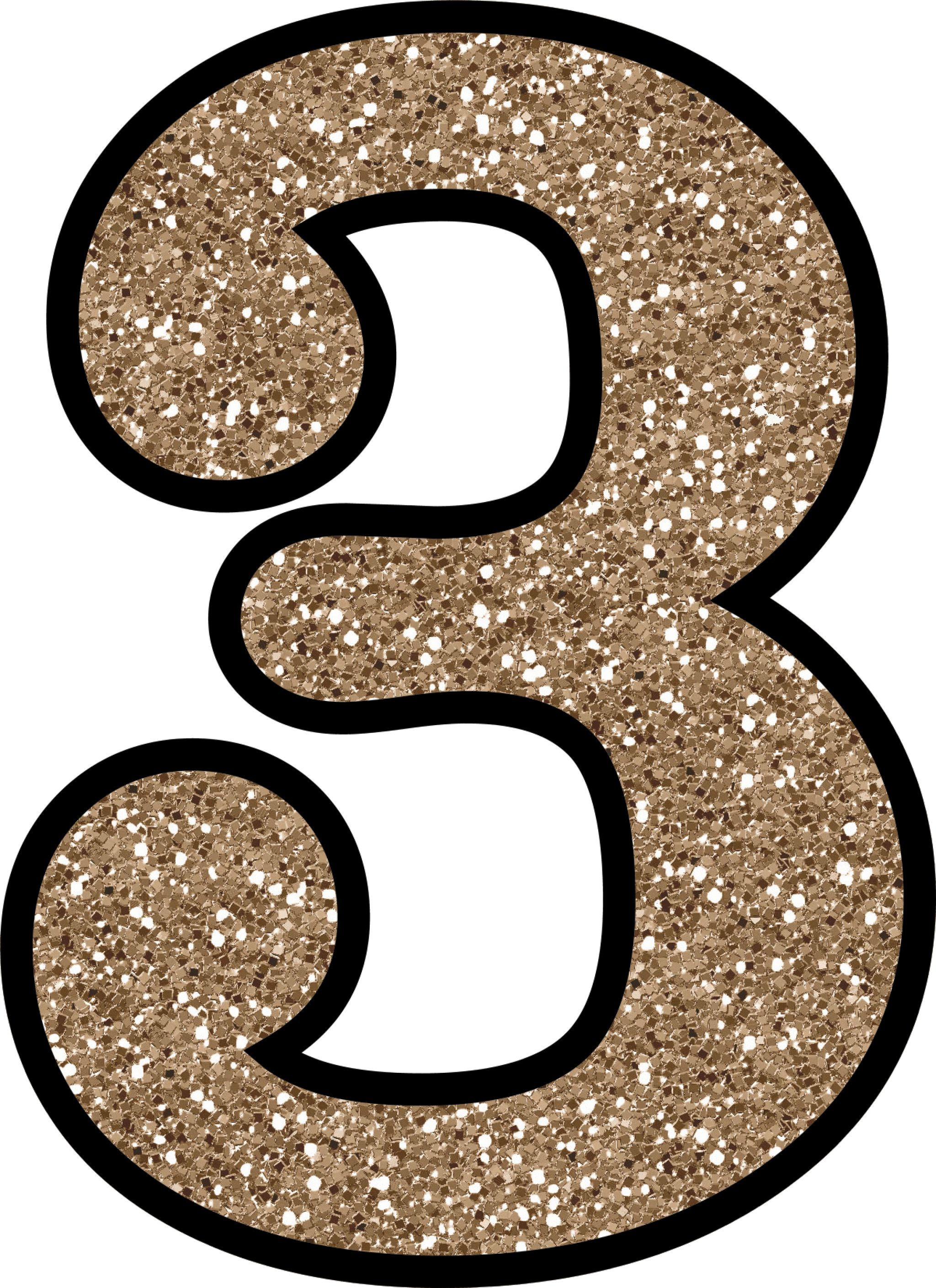 Picture Glitter Number Free Download PNG HD PNG Image