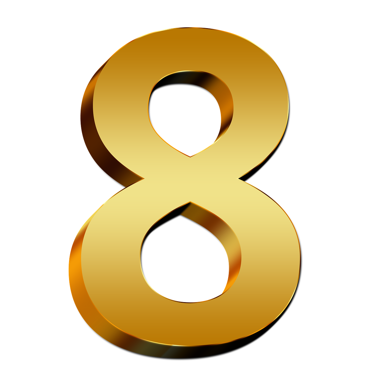 8 Number Free Download PNG HQ PNG Image