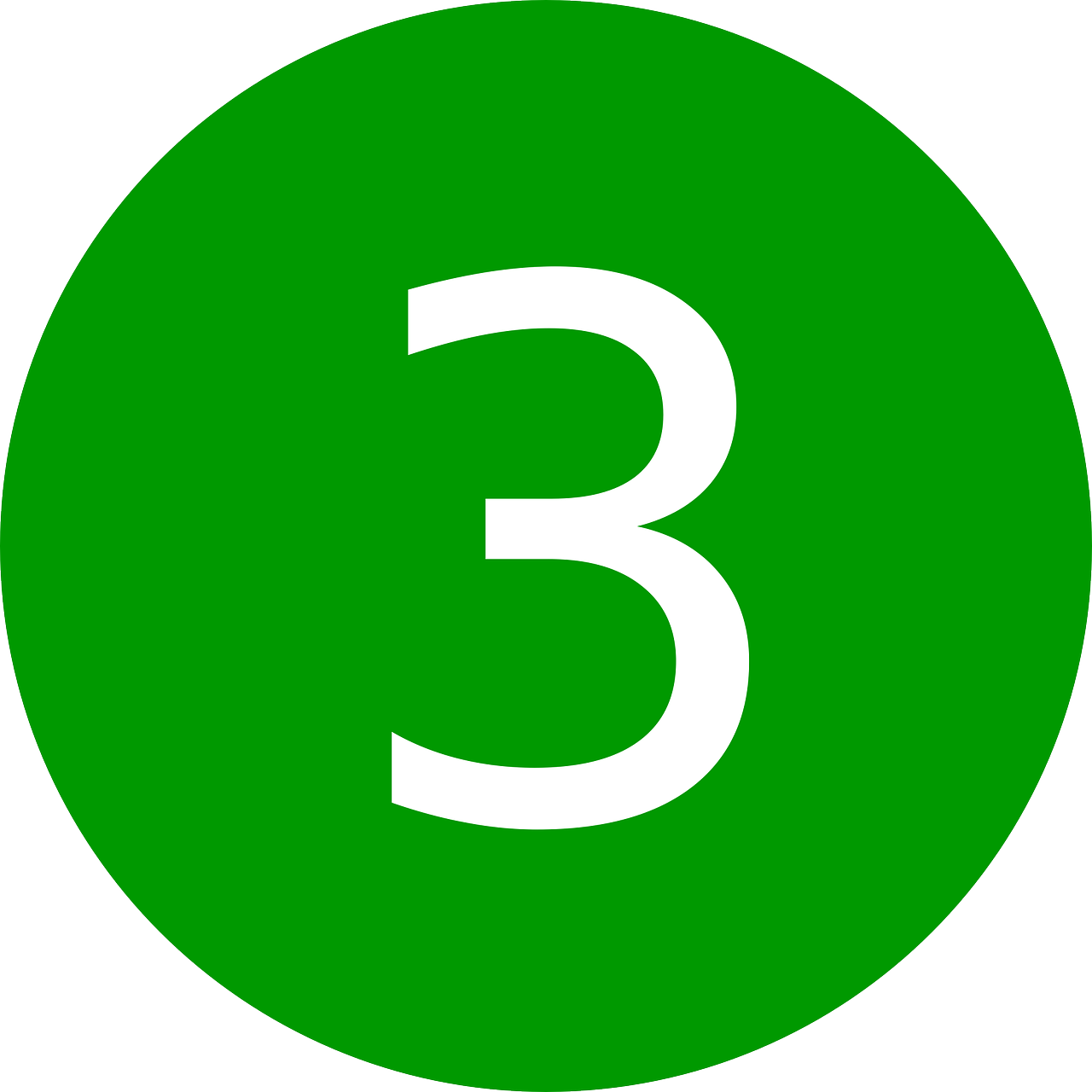 3 Number Free Download PNG HQ PNG Image