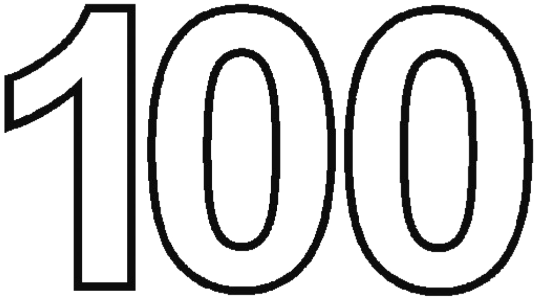 Picture 100 Number Free Download PNG HQ PNG Image