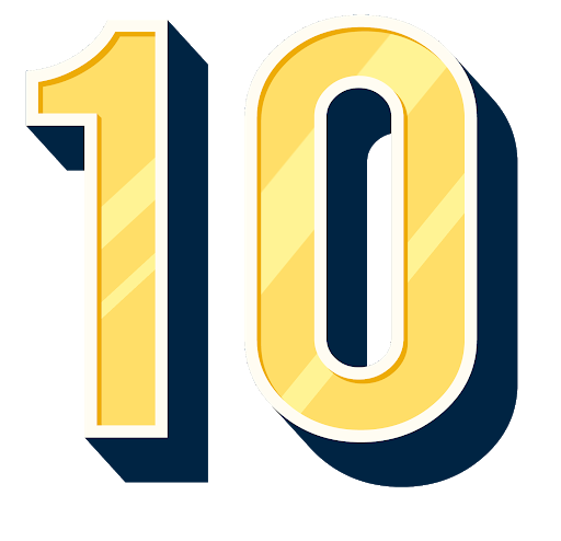 10 Number PNG Free Photo PNG Image