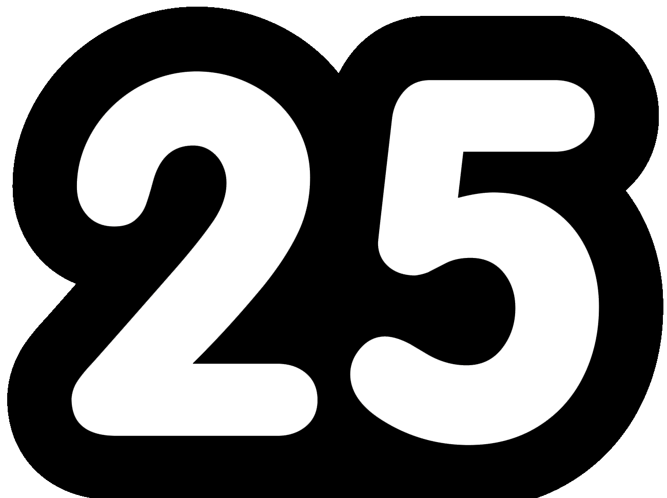 25 Number PNG Free Photo PNG Image