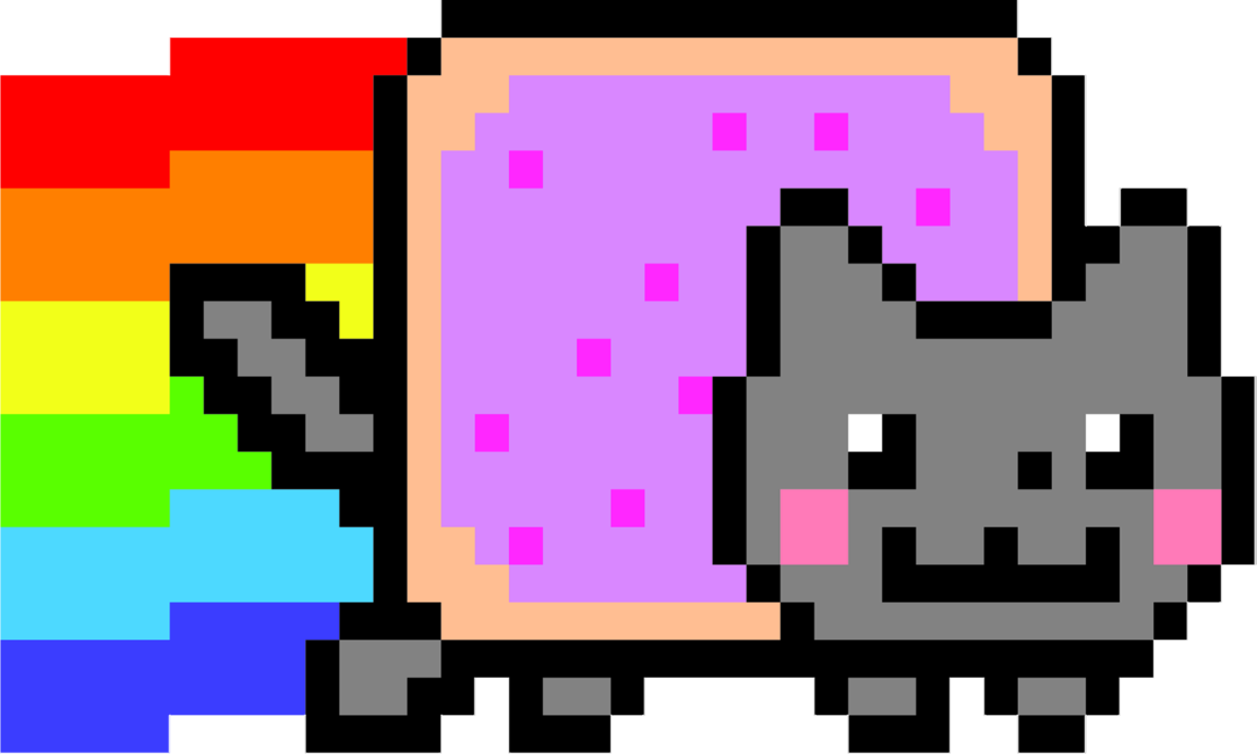 Cute Nyan Cat Download HD PNG Image