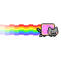 Download Niandoge - Nyan Cat Png Gif PNG Image with No Background 