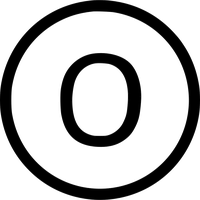 Letter O PNG