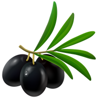 Black olives PNG