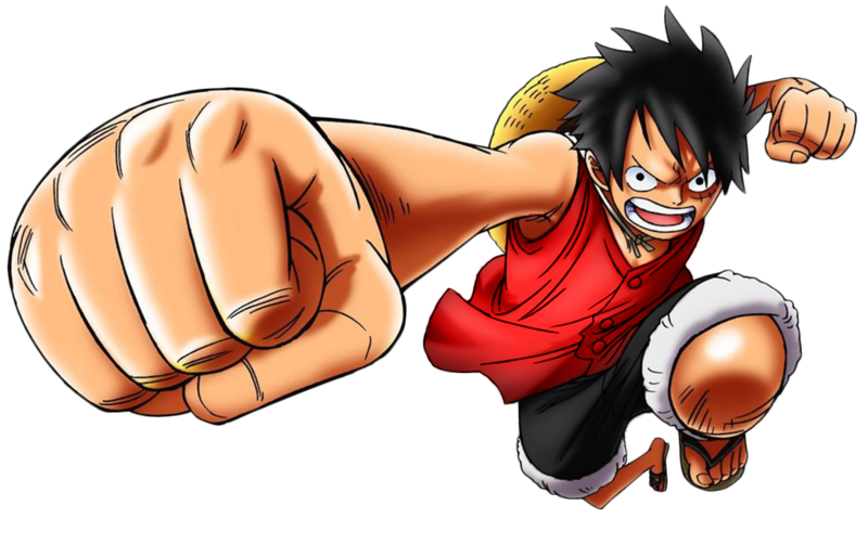 One Piece Luffy PNG Instant Download SVG (Instant Download)