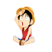 One Piece Luffy Flat Icon & Avatar • Yoolk • Digital Ninja