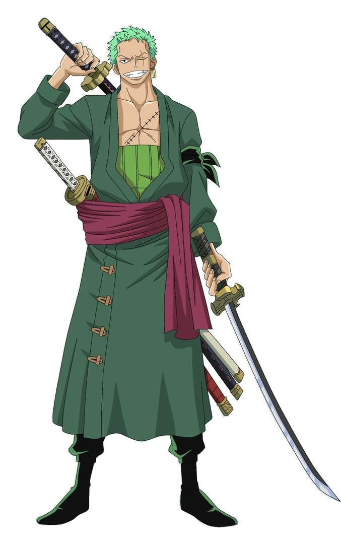 One Monkey Spear Warriors Character Fictional Roronoa PNG Image