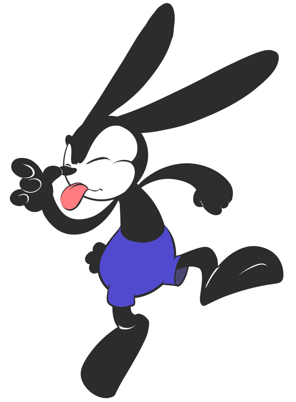 Oswald The Lucky Rabbit Clipart PNG Image
