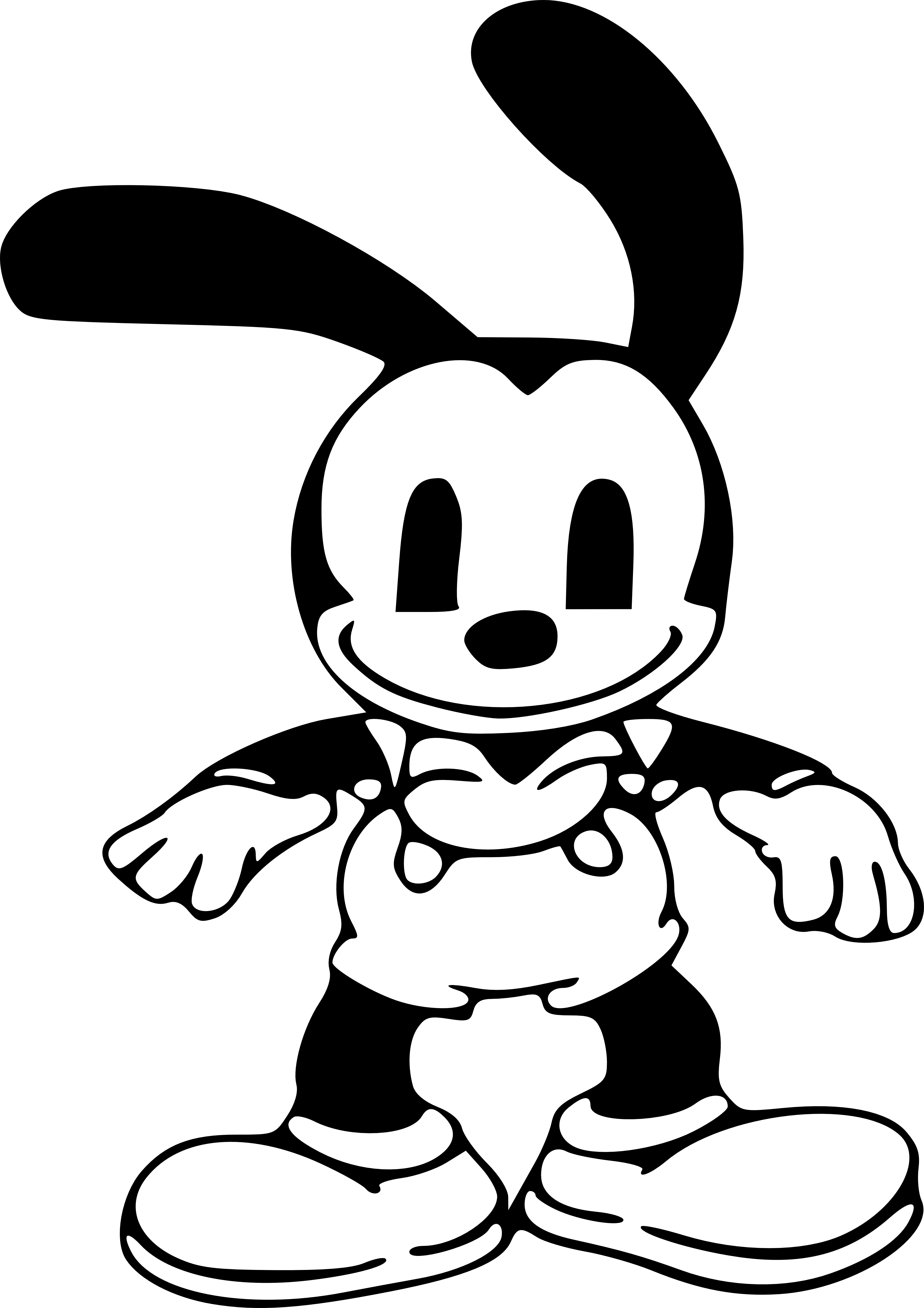 Oswald The Lucky Rabbit Transparent Image PNG Image