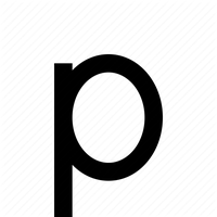 Letter P PNG