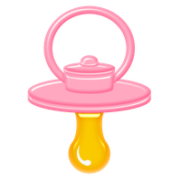 Pacifier Transparent PNG Image