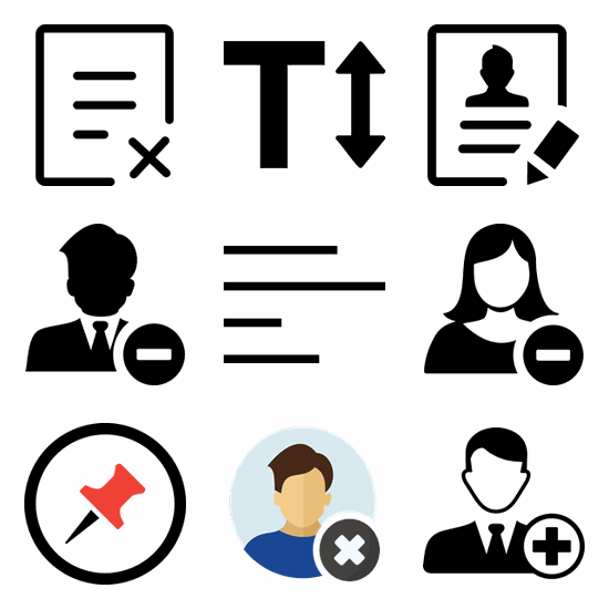 Editing icon pack preview