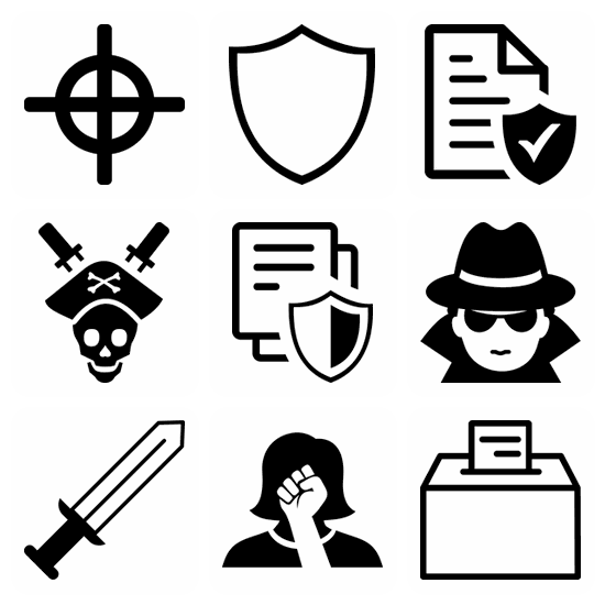 Security icon pack preview
