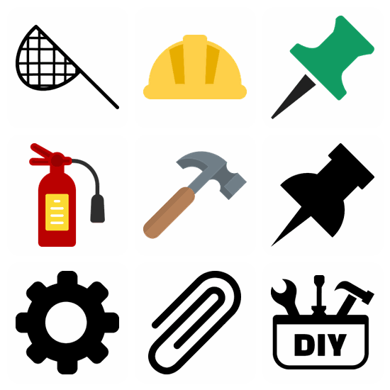 Tools icon pack preview