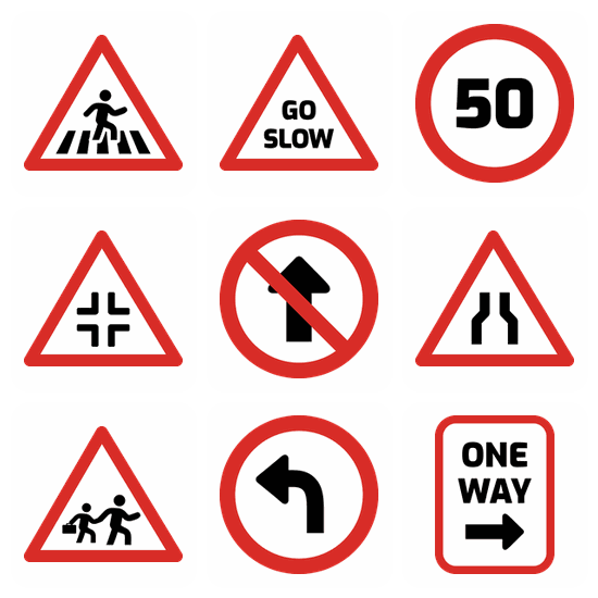Traffic icon pack preview