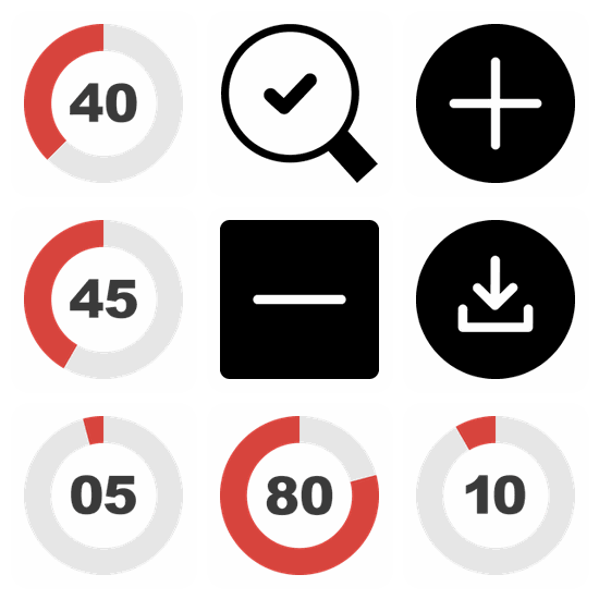 Web Design icon pack preview