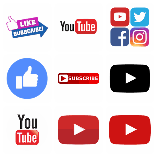 Youtube icon pack preview