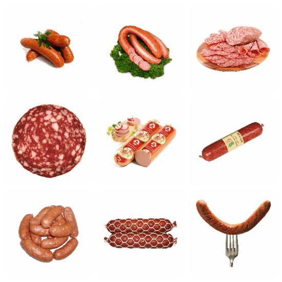 Sausage PNG pack preview