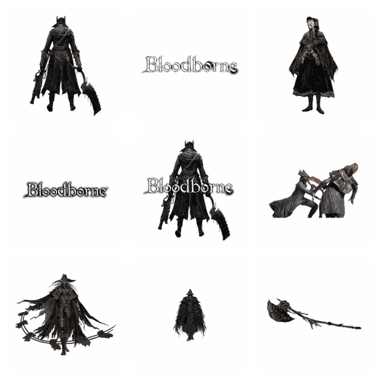 Bloodborne PNG pack preview
