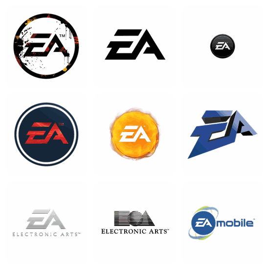 Electronic Arts PNG pack preview