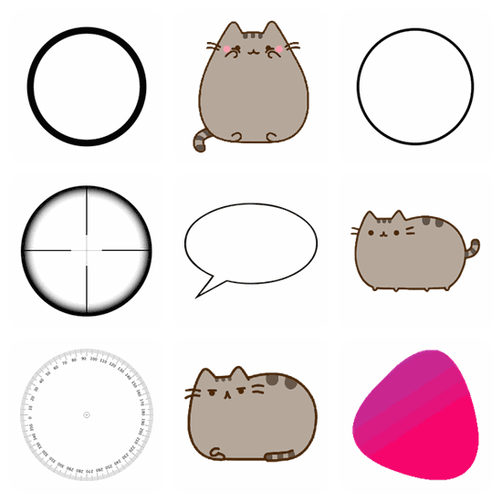Oval PNG pack preview