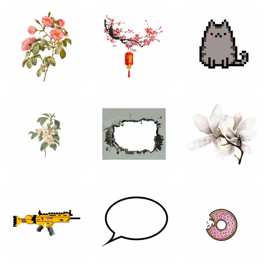 Painting PNG pack preview