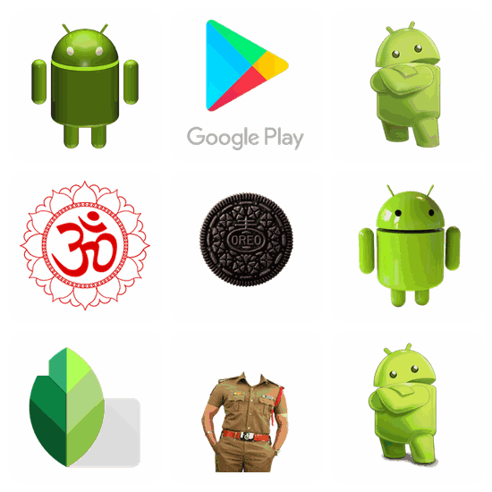 Android PNG pack preview