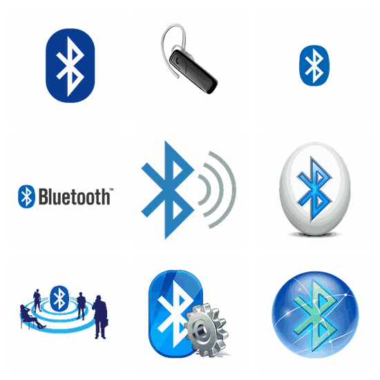 Bluetooth PNG pack preview