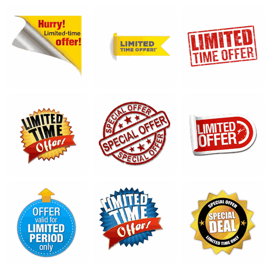 Limited Offer PNG pack preview