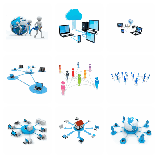 Networking PNG pack preview