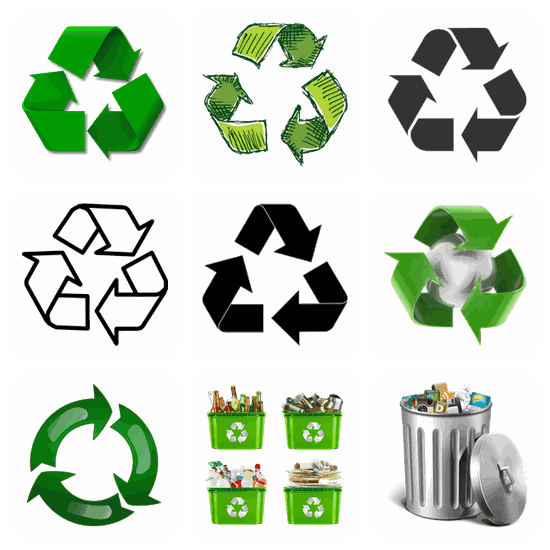 Recycle PNG pack preview