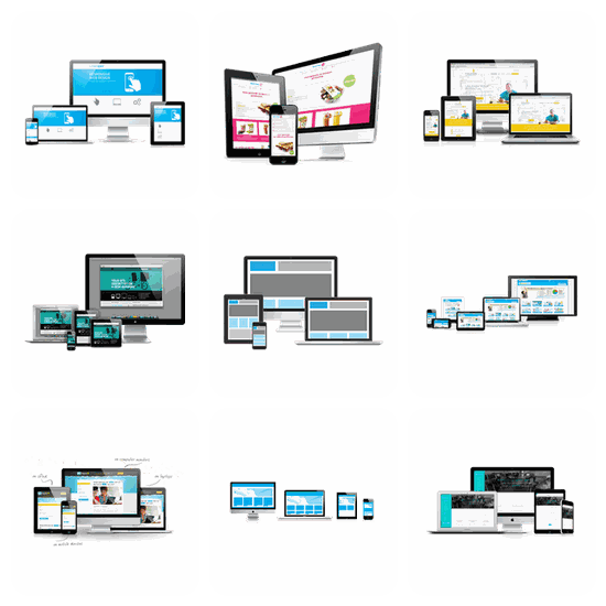 Responsive Web Design PNG pack preview