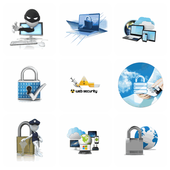 Web Security PNG pack preview