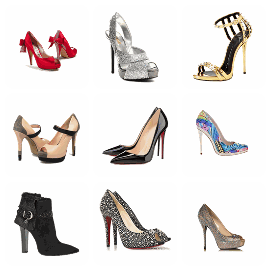 Women Shoes PNG pack preview