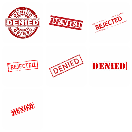 Denied Stamp PNG pack preview