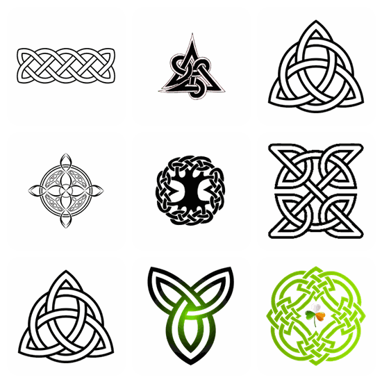 Celtic Knot PNG pack preview