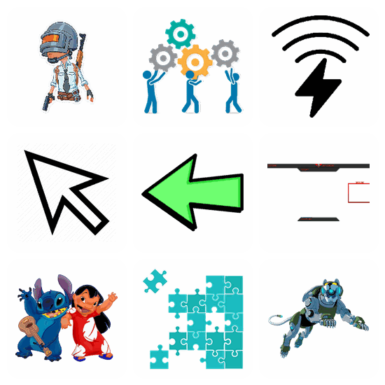Technology PNG pack preview