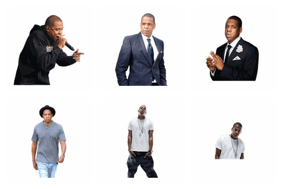 Jay Z PNG pack preview