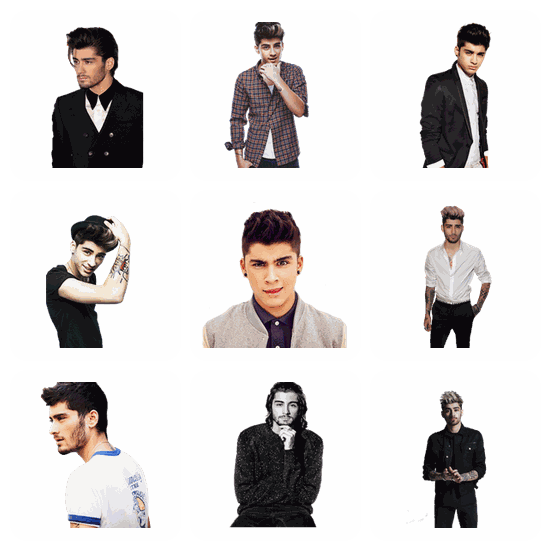 Zayn Malik PNG pack preview