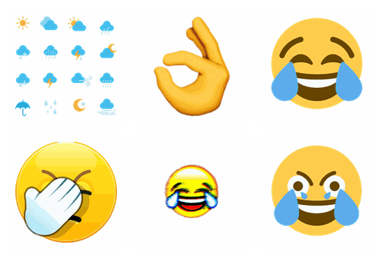 Emoji PNG pack preview