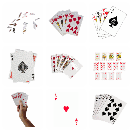Cards PNG pack preview